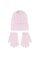 Club Beanie & Handschuhe Set Pink Foam 53.5/56