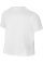 Sportswear Cropped T-Shirt White/Black/Black 122/128