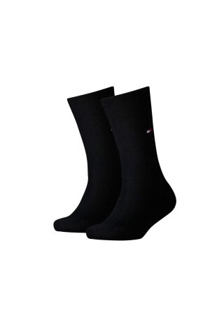 Basic Socken 2er Pack Black 35/38