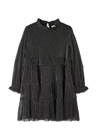 Kleid mit Glitzer-Effekt Black 104