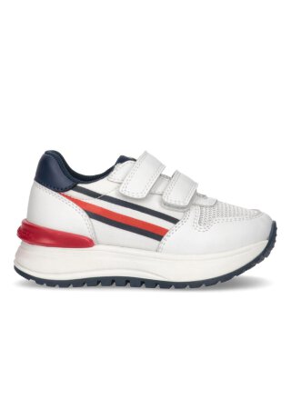 Stripes Sneaker White/Blue 25