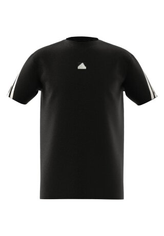 3 Stripes T-Shirt Black/White 128