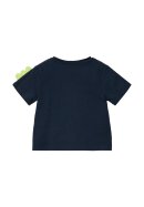 T-Shirt mit Zacken-Applikation Navy 62