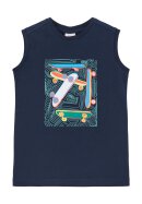 T-Shirt mit Grafikprint Navy 92/98