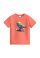 T-Shirt aus reiner Baumwolle Orange 92/98