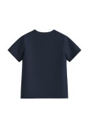 T-Shirt mit Frontprint Navy 92/98