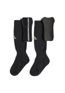 Schienbeinschützer inkl. Socken Black/White S