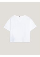 Tommy Flag Cropped T-Shirt