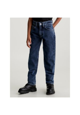 Straight Visual Jeans Blue Black 104