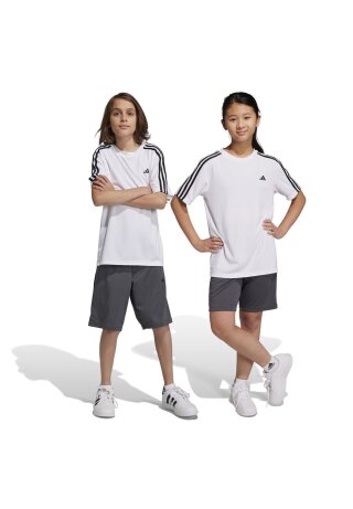 T-Shirt & Short Set White/Black 128