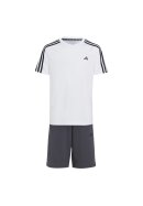 T-Shirt & Short Set White/Black 176