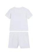 Monogram Logo T-Shirt & Short Set Bright White 56