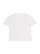 Ruffle Gingham Flag T-Shirt White 56