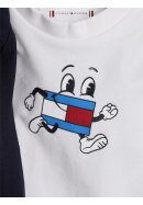 Baby Flag Pique Jogginganzug & T-Shirt Set