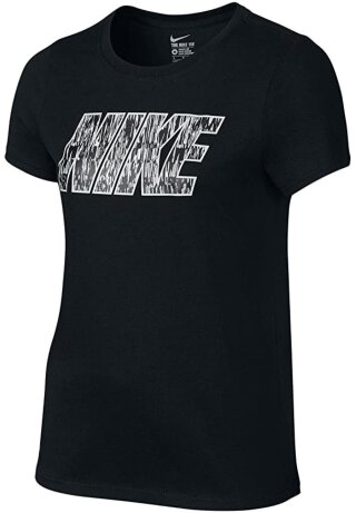 T-Shirt Logo Schwarz 122/128