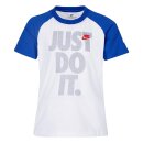 T-Shirt Just Do It. Weiß 104/110