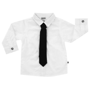 Langarm Hemd mit Krawatte