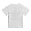 T-Shirt & Short Set White/Black 98