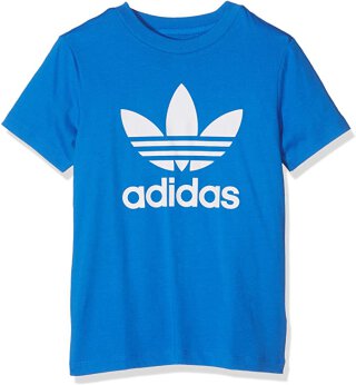 T-Shirt Logo Blau 122