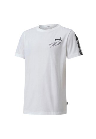 T-Shirt mit Logo Weiß 152