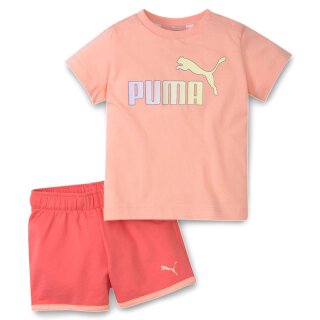 T-Shirt & Short Set Coral 98