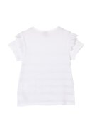 T-Shirt mit Rüschen Weiß 128/134