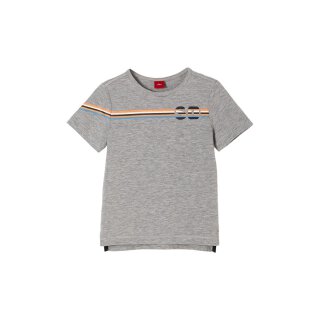 T-Shirt mit Print Grau 140