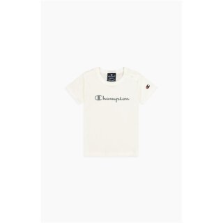 T-Shirt mit Schriftzug Weiß 86