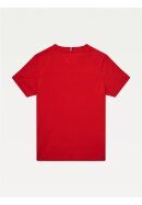 FLAG RIB INSERT T-Shirt Deep Crimson 74