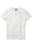 Basic T-Shirt mit Logo Grey Heather 128