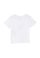 Jerseyshirt mit Frontprint Weiß 50/56