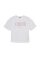 T-Shirt mit Schriftzug Weiß 176