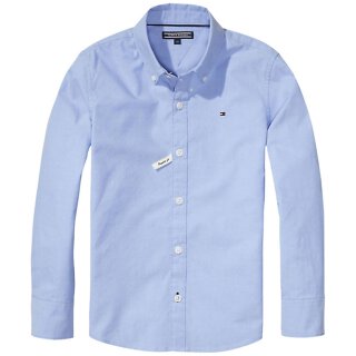 Oxford Hemd langarm Blau 110