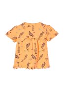 Jerseyshirt mit Tier-Motiven Orange 68