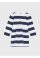 Rugby Stripe Kleid Twilight Navy 62
