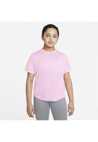 T-Shirt Dri-Fit Pink Foam/LT Smoke Grey 128/137