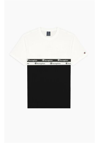 T-Shirt Weiß/Schwarz 104