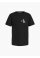 Chest Monogram T-Shirt Black 104