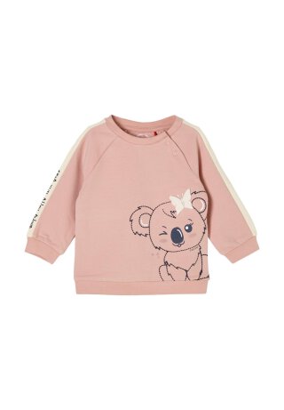 Sweatshirt mit Artwork Light Pink 50/56