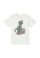 Jerseyshirt mit Dino-Print Off-White 92/98