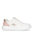 Low Cut Lace-Up Sneaker White/Pink/Platinum 28
