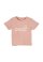 T-Shirt mit Front-Print Light Pink 50/56