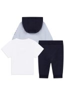 Jogginganzug inkl. T-Shirt Pale Blue Navy 56