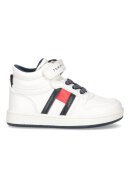 High Top Lace-Up Velcro White 24