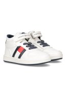 High Top Lace-Up Velcro White 24