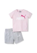 Minicats T-Shirt & Short Set Chalk Pink 62