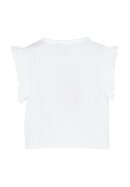 T-Shirt mit Front Print White 50/56