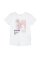 T-Shirt mit Front-Print White 104/110