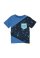 Colourblock-Shirt mit Brusttasche Blue 50/56
