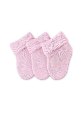 Newborn Socken 3er Pack Rosa 0/4 Monate